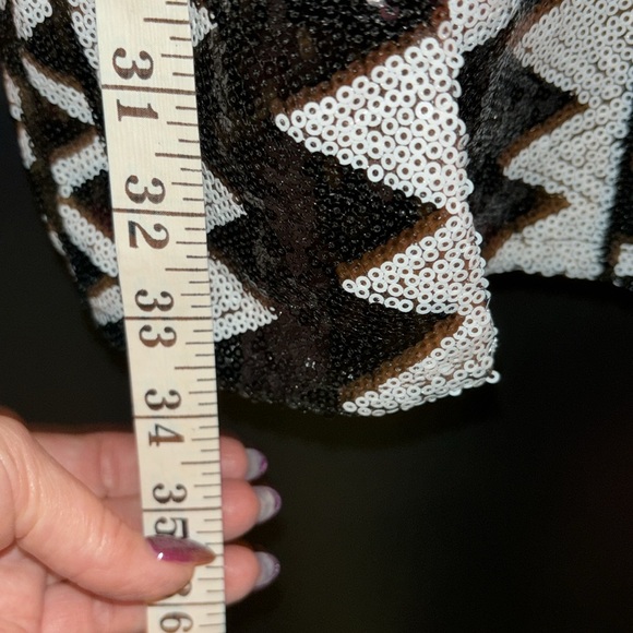 From Hot Miami Styles. Baddie sequined mini party cocktail dress. Size large - Picture 10 of 14